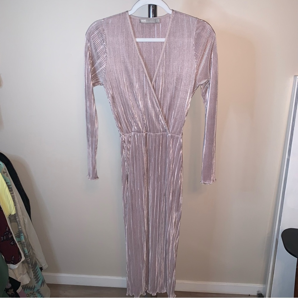 ASOS Purple Midi Dress